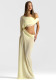 Summer Women's Holidays Sexy Chiffon Patchwork Slash Shoulder Dress