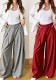 Women's Spring & Summer High Waist Pleated Wide Leg Pants
