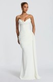 Women Strapless Maxi Dress for Weddings & Evening Events