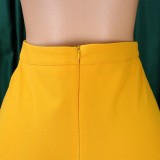 Women Casual Solid Stretchy Wide-Leg Jumpsuit