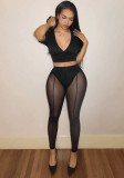 Women's Fashion Black Sheer Tight Fit Stockings