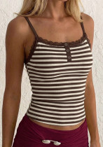 Women French-style sexy sleeveless summer lace-trim camisole Women French-style sexy sleeveless summer lace-trim camisole