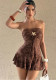 Women strapless dress