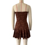 Women strapless dress