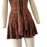 Women strapless dress