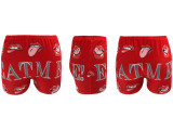 Summer Women's Tight-Fit Stretch Casual Print Shorts