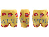 Summer Women's Tight-Fit Stretch Casual Print Shorts