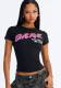 Women Printed T-Shirt Top