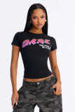Women Printed T-Shirt Top