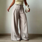 Women Basic Casual French Style Pants