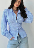Women Lace-Up Shirt