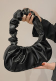 Women Ruched Cloud Bag French Shoulder Handbag