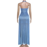 Summer Women's Chic Sequin Fringe Bodycon Dress