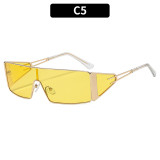 Fashion Square Shield Sunglasses