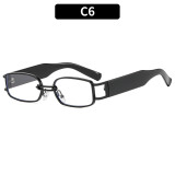 Fashion Small Square Metal Sunglasses