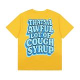 Unisex Letter Print Hip Hop T-Shirt