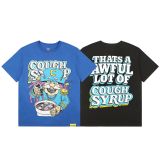 Unisex Letter Print Hip Hop T-Shirt