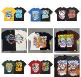 Unisex Letter Print Hip Hop T-Shirt