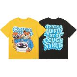 Unisex Letter Print Hip Hop T-Shirt