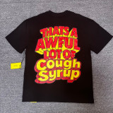 Unisex Letter Print Hip Hop T-Shirt