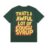 Unisex Letter Print Hip Hop T-Shirt