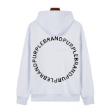 Autumn Winter Letter Graphic Oversized Fleece Hoodie