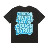 Unisex Letter Print Hip Hop T-Shirt