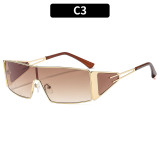 Fashion Square Shield Sunglasses