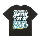 Unisex Letter Print Hip Hop T-Shirt