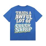 Unisex Letter Print Hip Hop T-Shirt