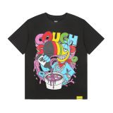 Unisex Letter Print Hip Hop T-Shirt