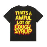 Unisex Letter Print Hip Hop T-Shirt