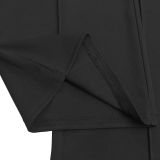 Women Mesh Slash Shoulder Formal Party Wide Leg Jumpsuit