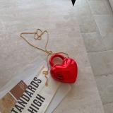 Women Solid Acrylic Shoulder Chain Crossbody Bag