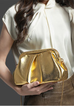 Women's Gold Chain Shoulder Crossbody Clutch Evening Bag Women's Gold Chain Shoulder Crossbody Clutch Evening Bag