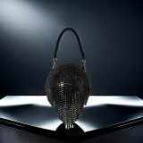 Women's Rhinestone Fringe Clutch Formal Party Shoulder Crossbody Evening Bag