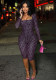 Women Summer Sexy Polka Dot Long Sleeve Jumpsuit