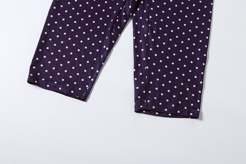 Polka Dot Long Sleeve Jumpsuit for Summer Parties