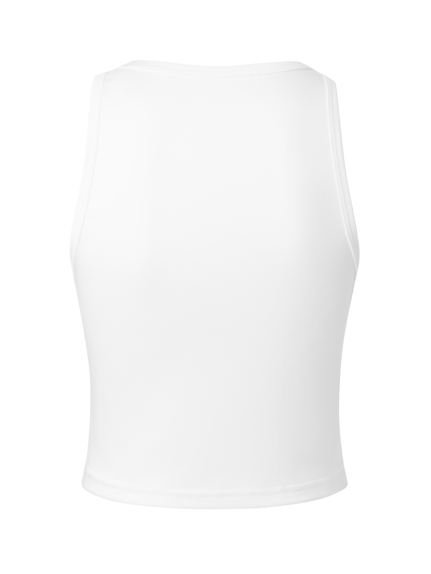 Printed Sleeveless Crop Tank Top for Clubwear