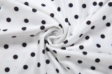 Women Summer Sexy Polka Dot Long Sleeve Jumpsuit