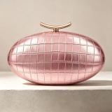 Women's PU Solid Color Single Shoulder Crossbody Evening Bag
