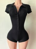 Women Casual Solid Romper