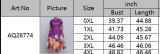 Plus Size Women Elegant Round Neck Short Sleeve Purple Print Dress