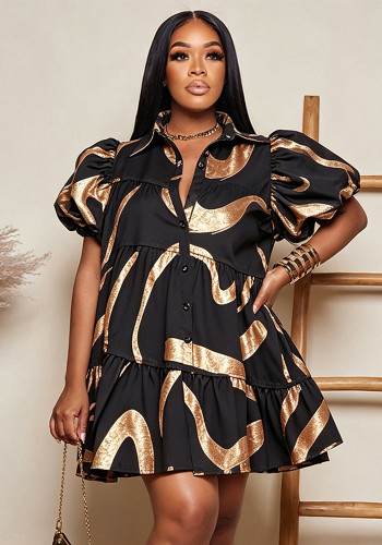 Women Casual Print Dress