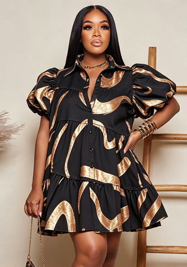 Women Casual Print Dress