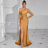 Women's Long Sleeve Birthday Party Dress