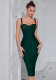 Women's Patterned Tulle Sexy Backless Slit Bodycon Bandage Evening Dress