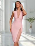 Women's Sexy Mesh Bandage Dress