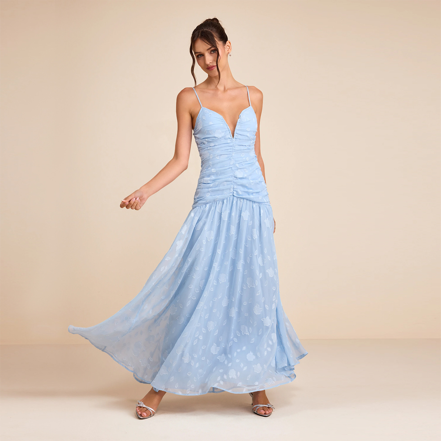 Floral Dress for Holiday Vacations