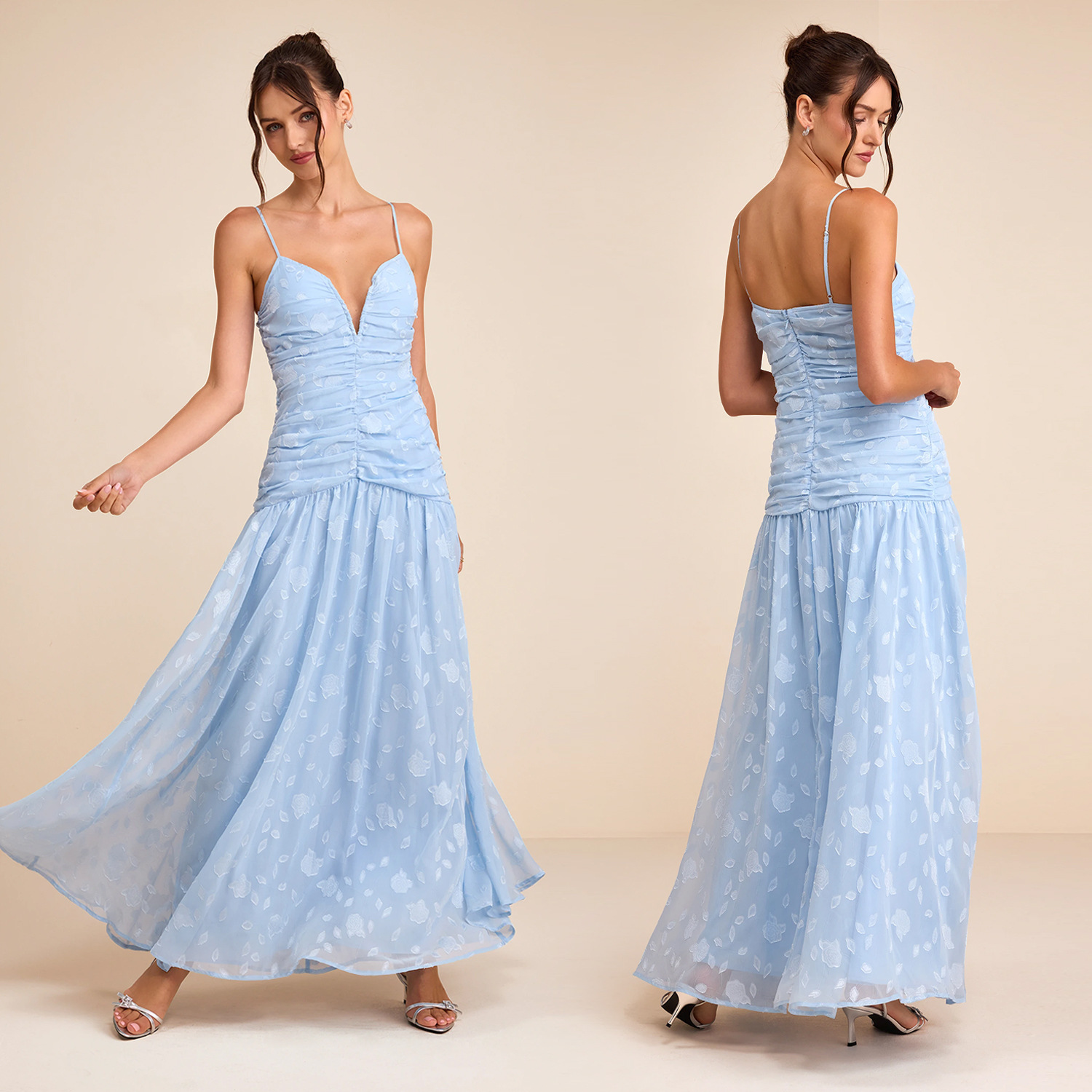 Floral Dress for Holiday Vacations
